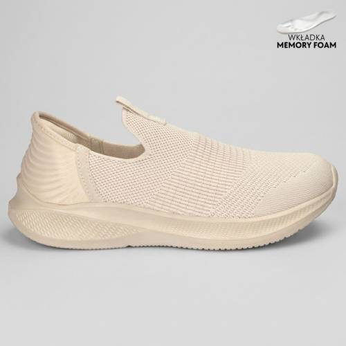 AMERICAN CLUB - Buty sportowe - damskie - beżowe