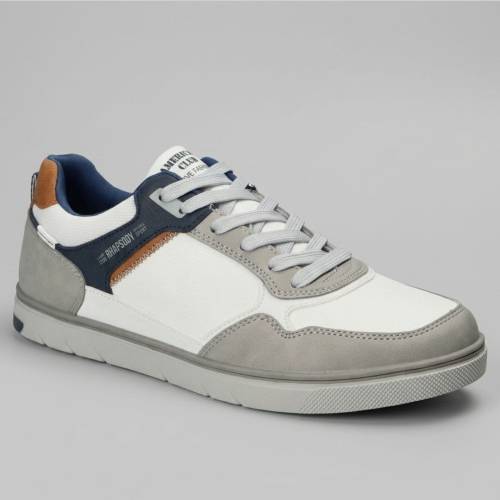 AMERICAN CLUB - Sneakersy męskie - białe
